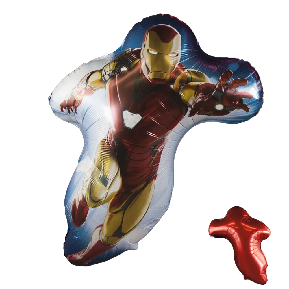Шар: Шар (30''/76 см) Фигура Герои Марвел, Железный человек, 1шт. 1.6 П