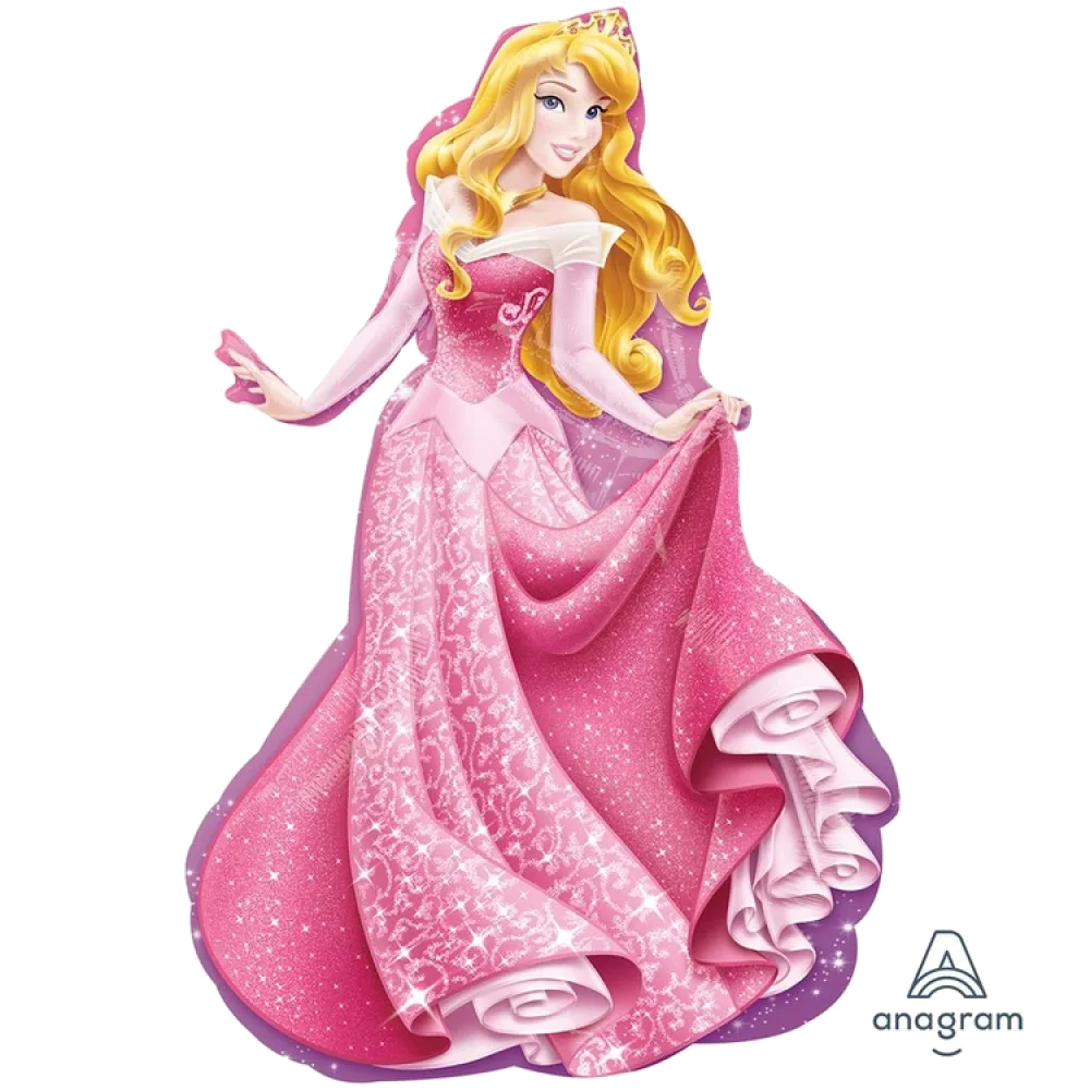 Шар: Шар (34"/86 см) Фигура, Принцесса Аврора Спящая красавица, 1 шт. Anagram (США)3.7П