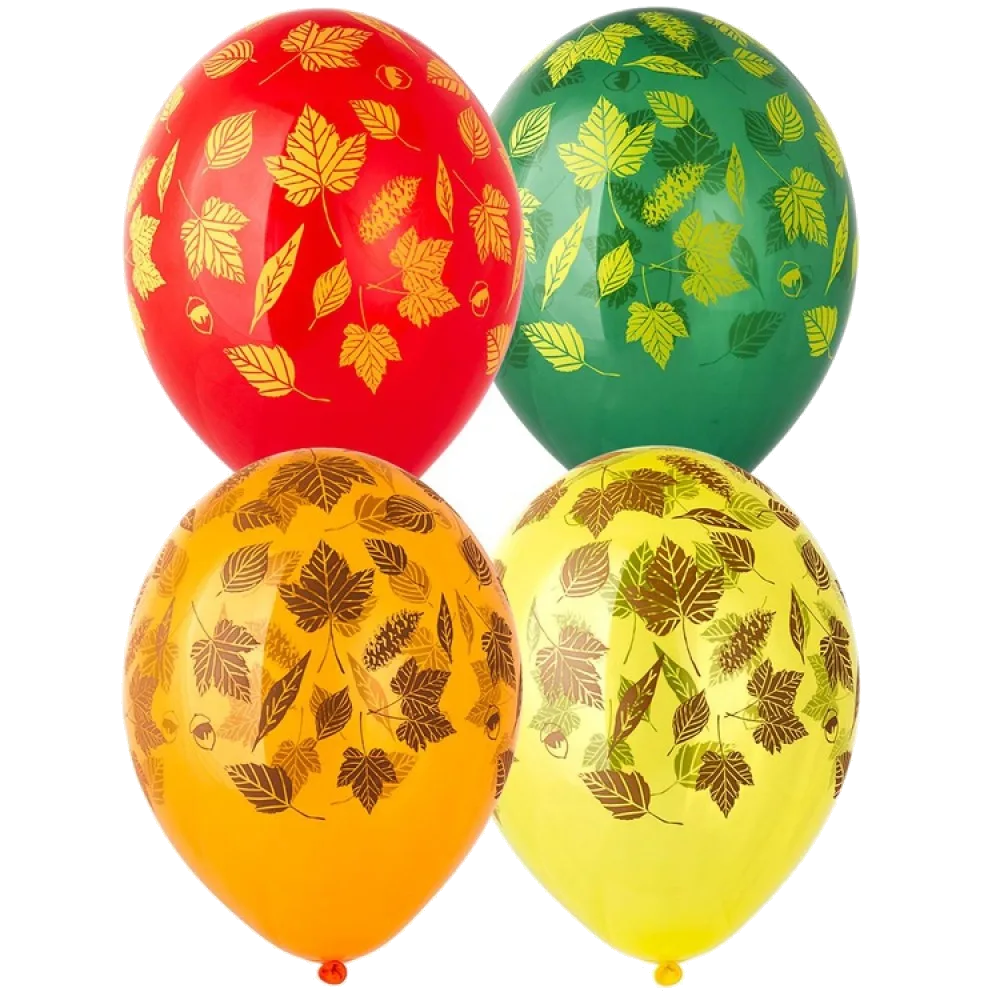 Шар: Шар (14"/36 см) Осенние листья, 1 шт. Belbal (Бельгия)