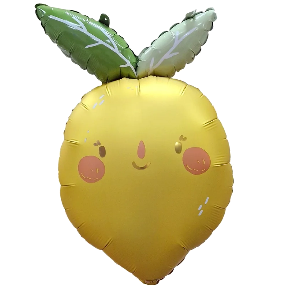 Шар: Шар (24"/61 см) Фигура, Лимон, 1 шт. в уп. PartyDeco