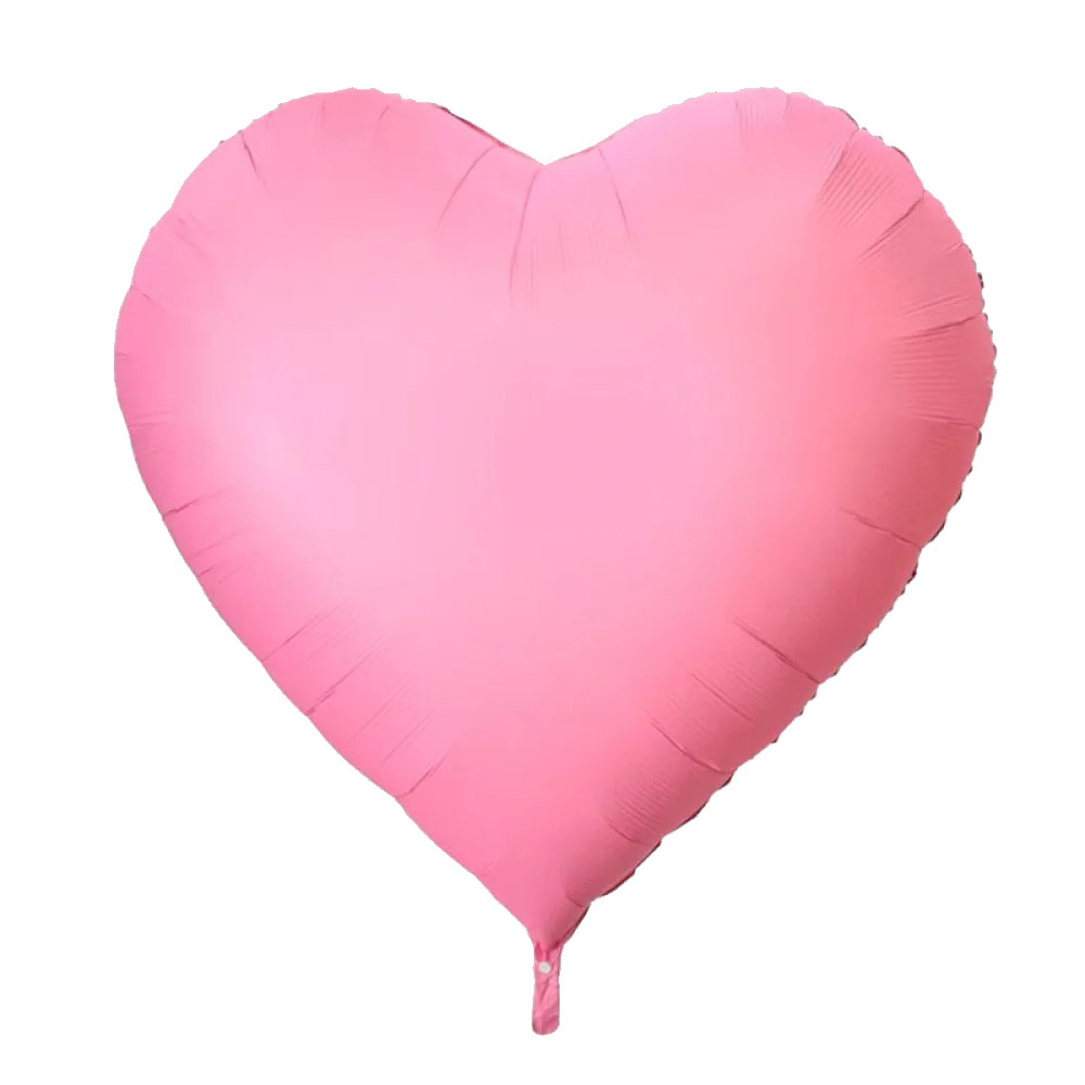Шар: Шар (65"/165 см) Сердце, Светло - розовое