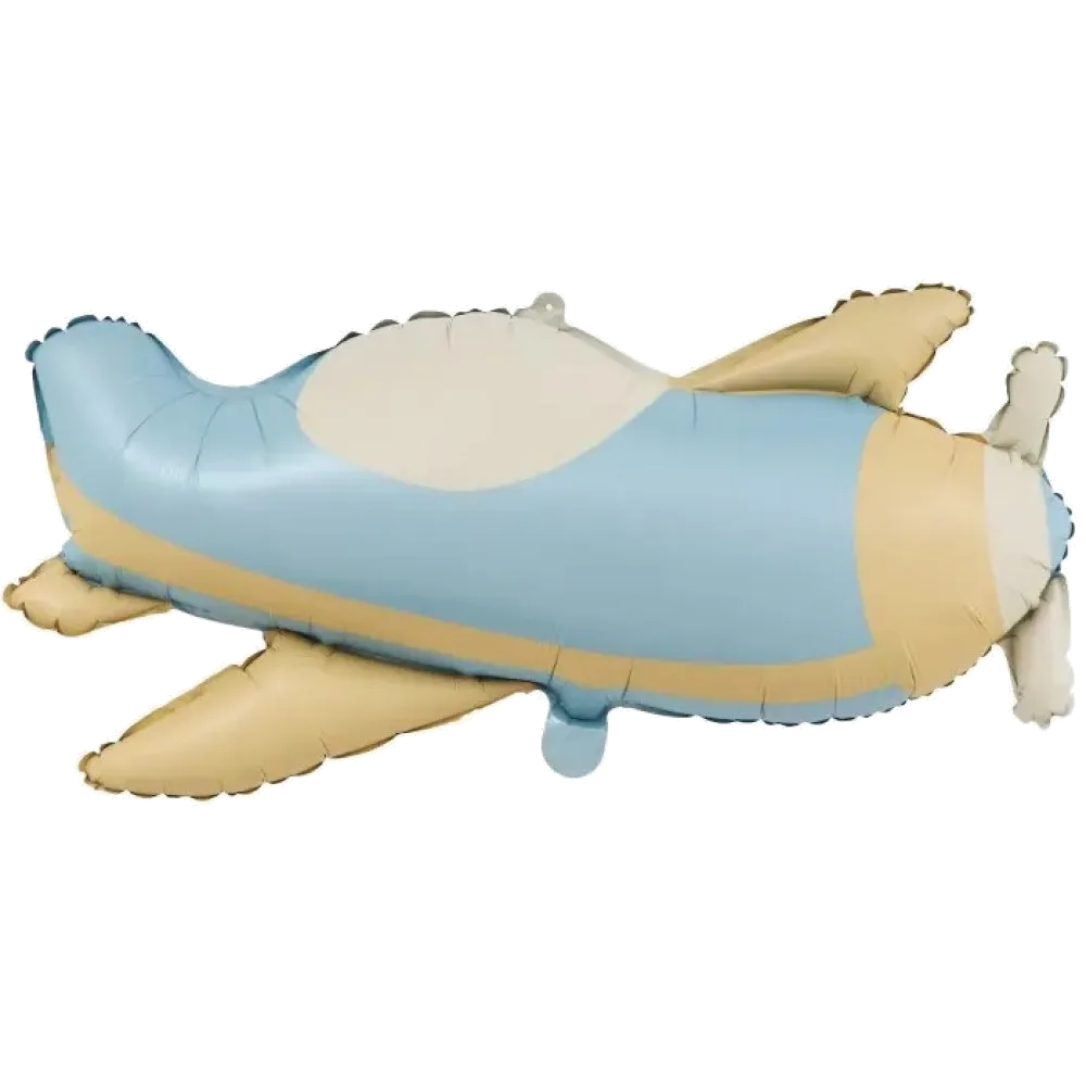 Шар: Шар (31''/79 см) Фигура, Самолет, Сатин