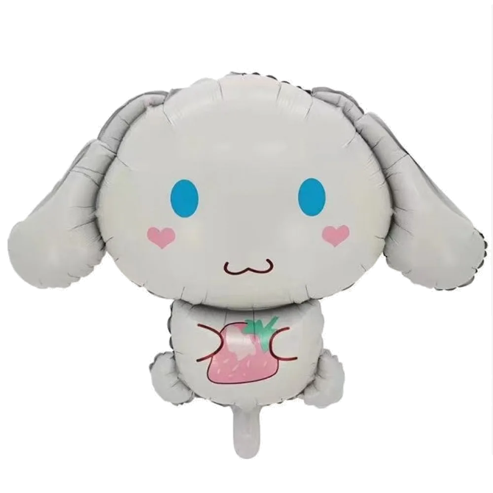 Шар: Шар (32"/81 см) Фигура Щенок аниме белый, 1 шт.