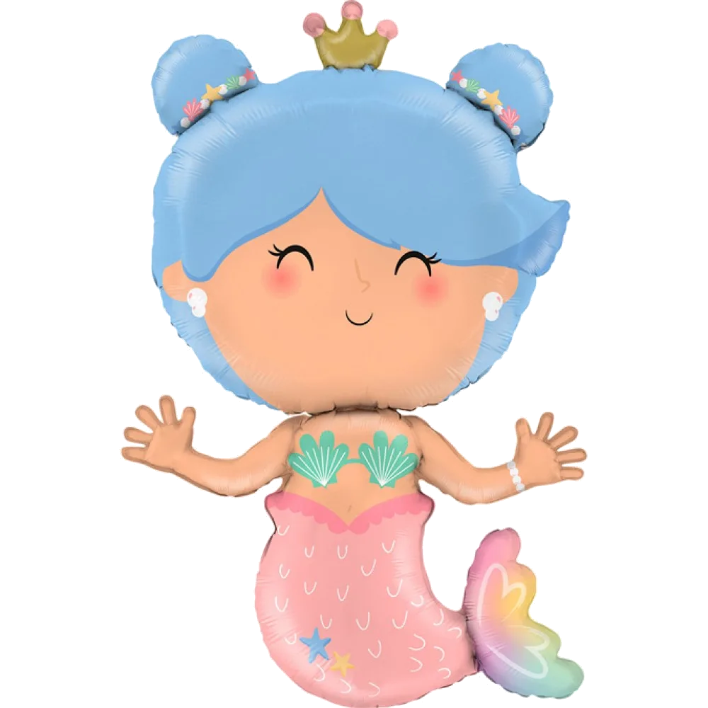 Шар: Шар (39''/99 см) Фигура Принцесса Русалочка