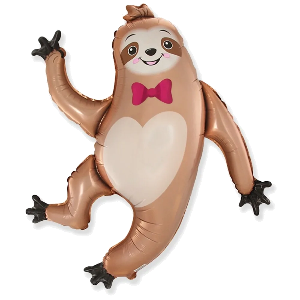 Шар: Шар (31"/78 см) Фигура, Ленивец, 1 шт. Flexmetal (Испания)