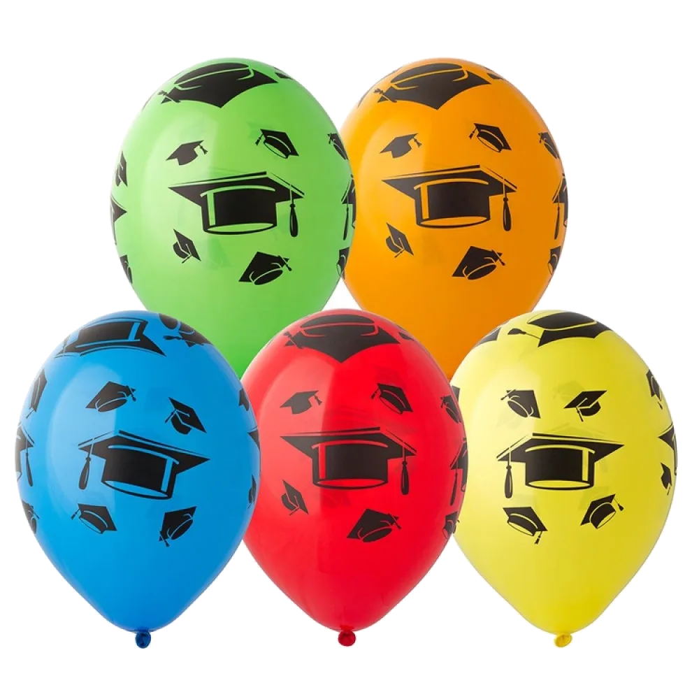 Шар: Шар (14"/36 см) Выпускник шапочка, 1 шт. Belbal (Бельгия)
