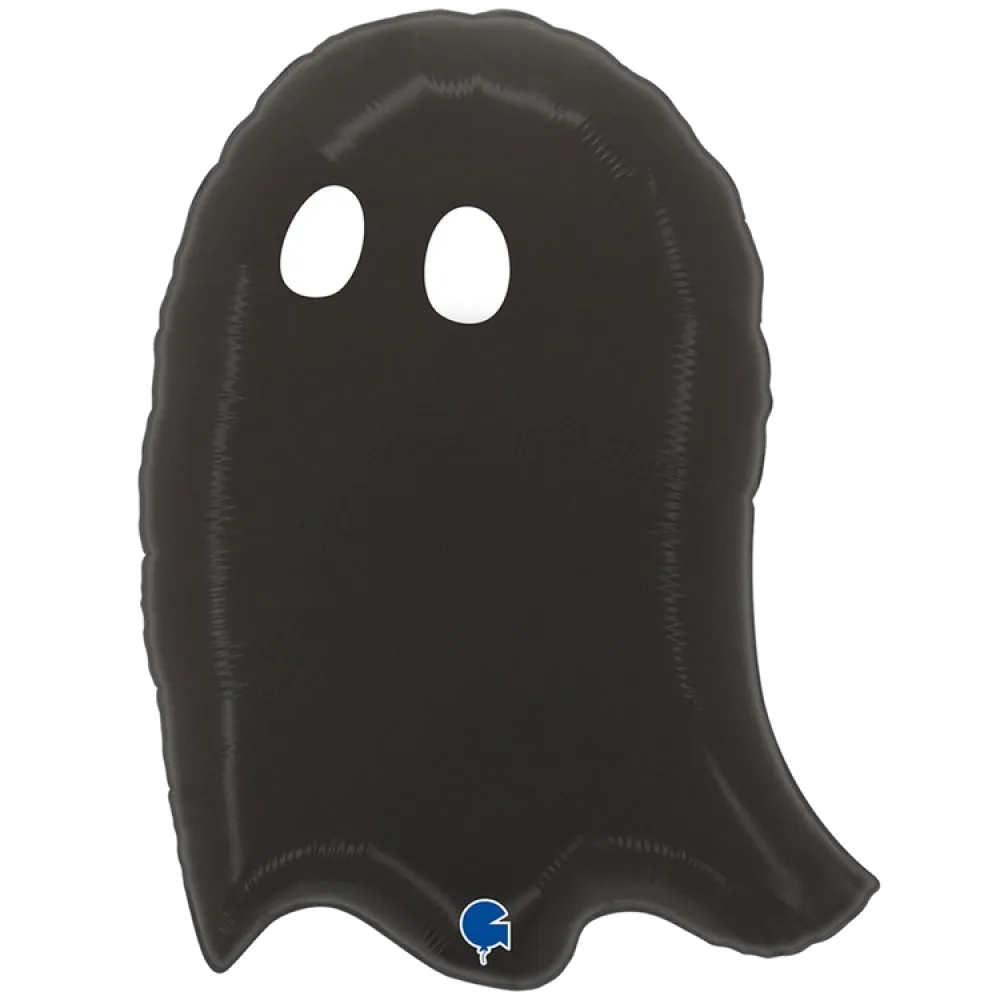 Шар: Шар (22"/56 см) Фигура, Привидение черное