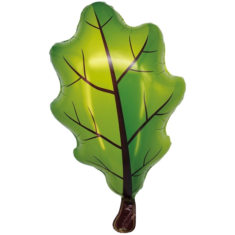 Шар: Шар (27''/69 см) Фигура, Дубовый лист, Зеленый