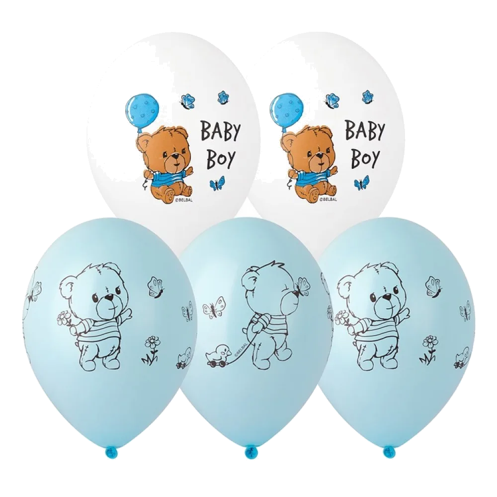 Шар: Шар (14"/36 см) Мишка малыш, 1 шт. Belbal (Бельгия)