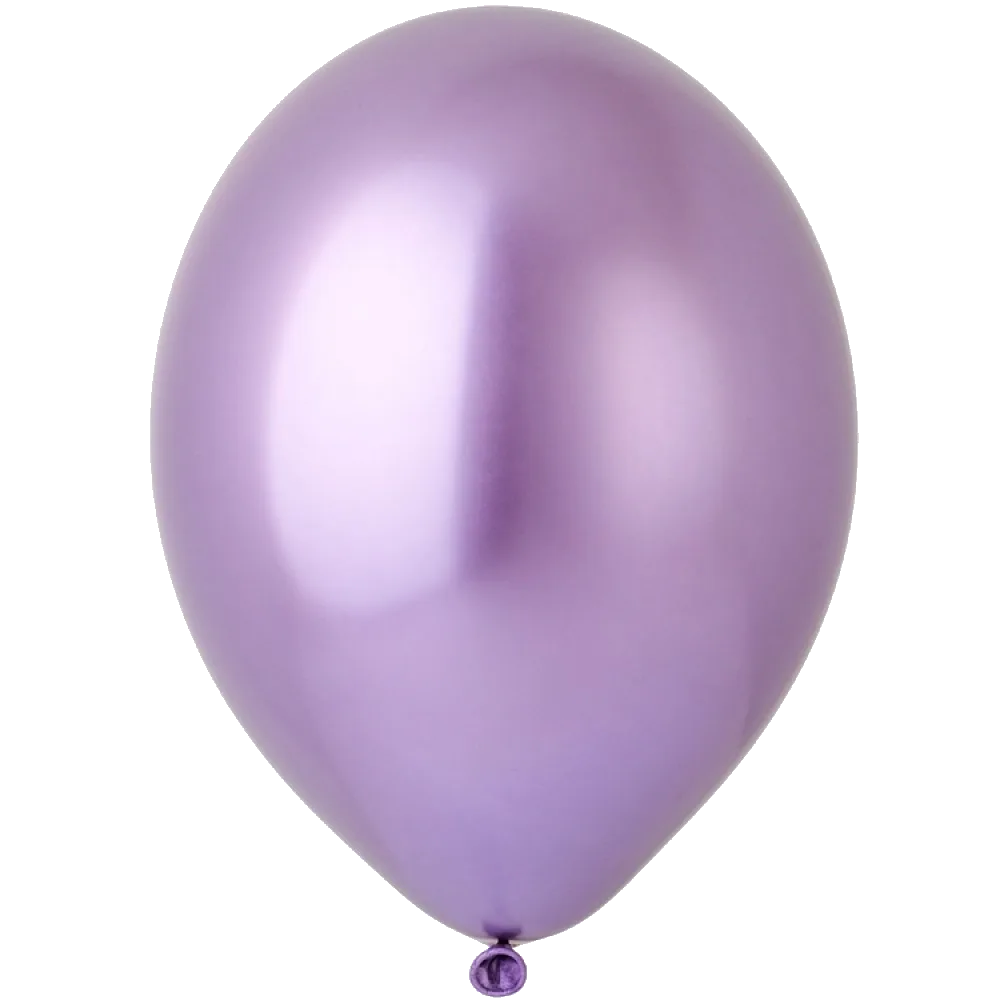 Шар: Шар (14"/36 см) Фиолетовый (Glossy Purple), хром