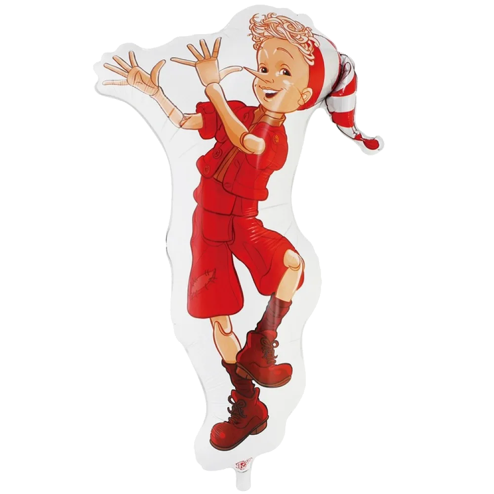 Шар: Шар (34"/86 см) Фигура, Буратино озорной