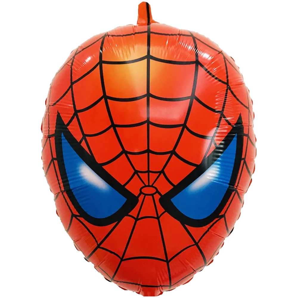 Шар: Шар (22''/56 см) Фигура, Голова, Человек Паук, 1 шт. в уп. (без металлизации)