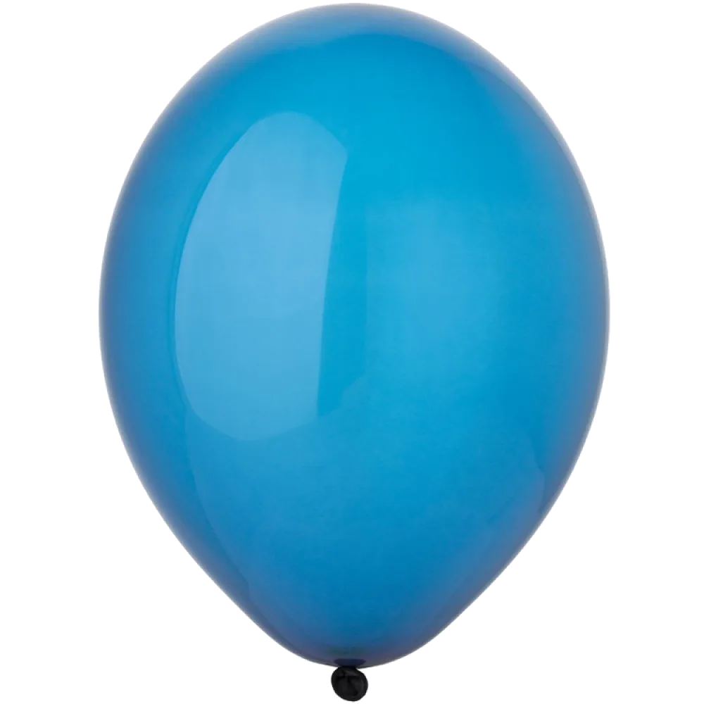 Шар: Шар (14"/36 см) Синий, кристалл