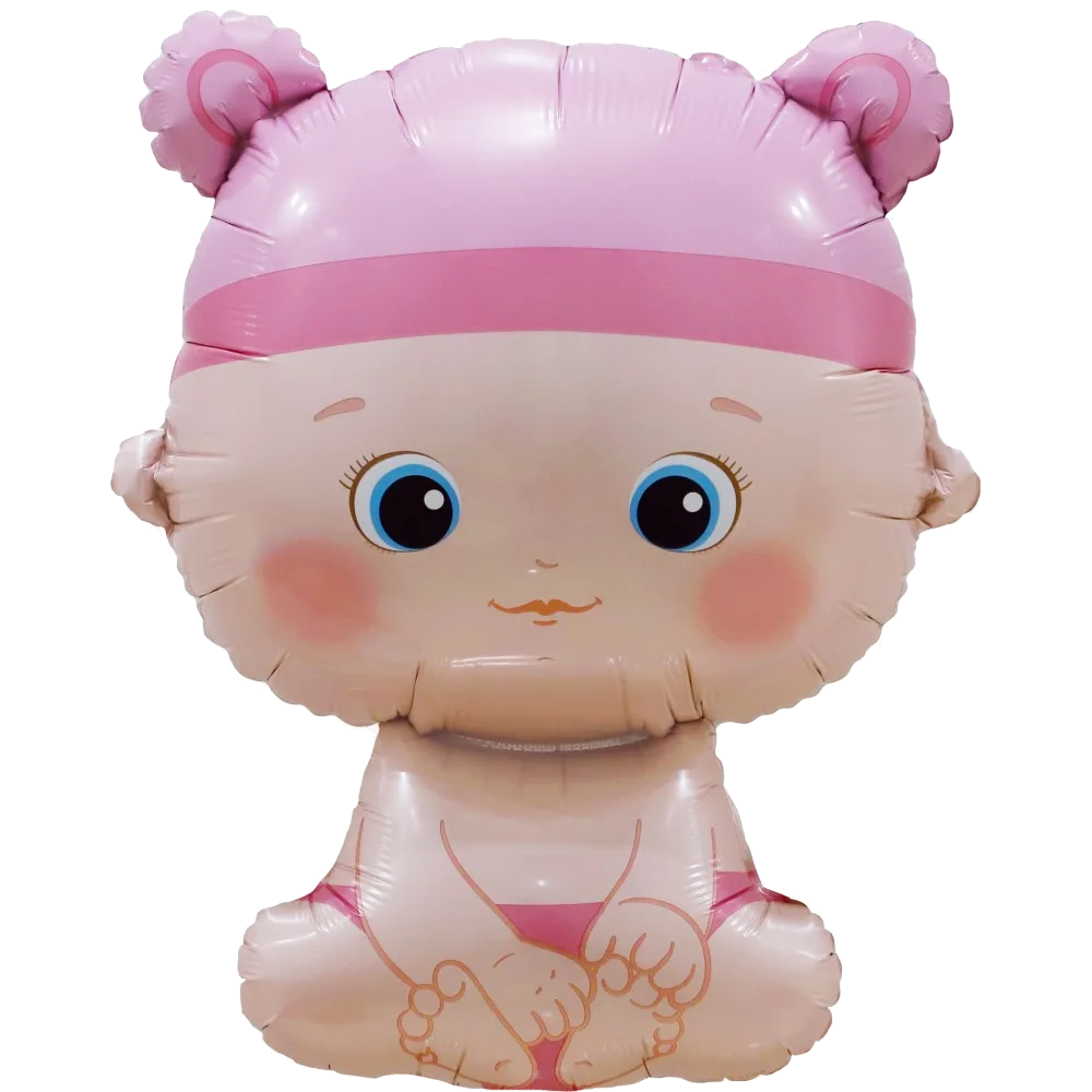 Шар: Шар (33''/84 см) Фигура, Малышка Девочка