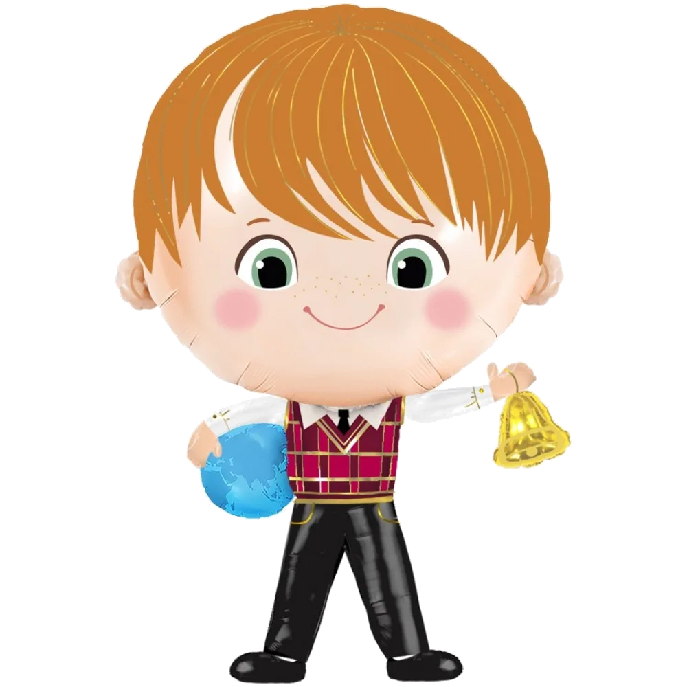 Шар: Шар (42''/107 см) Фигура, Школьник, Ученик Мальчик