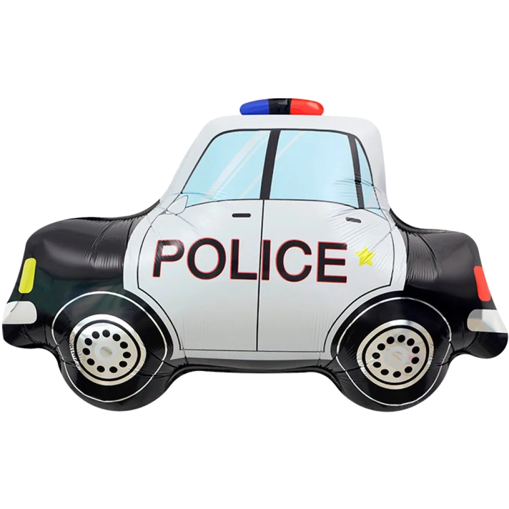 Шар: Шар (31''/79 см) Фигура, Полицейская машина, 1 шт. в уп.