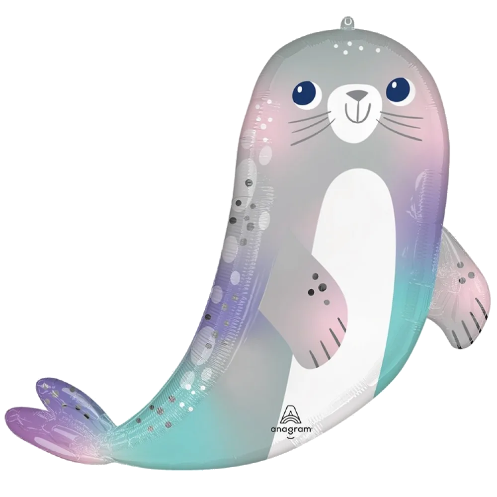 Шар: Шар (30"/76 см) Фигура, Тюлень