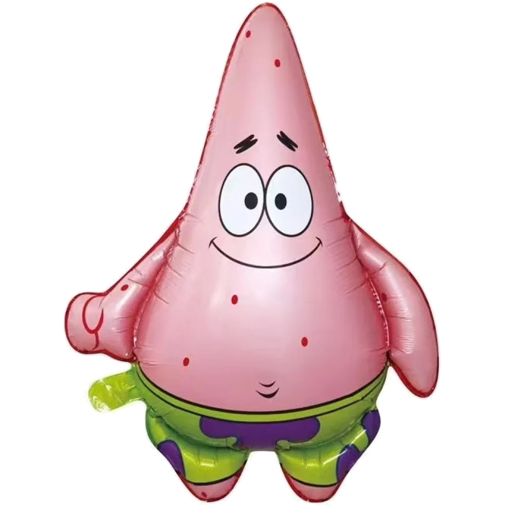 Шар: Шар (25''/64 см) Фигура, Веселый Патрик (надув воздухом), 1 шт. в уп.