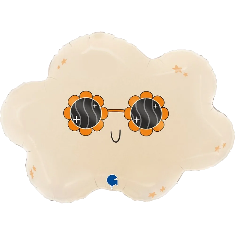 Шар: Шар (24''/61 см) Фигура, Стильное облако