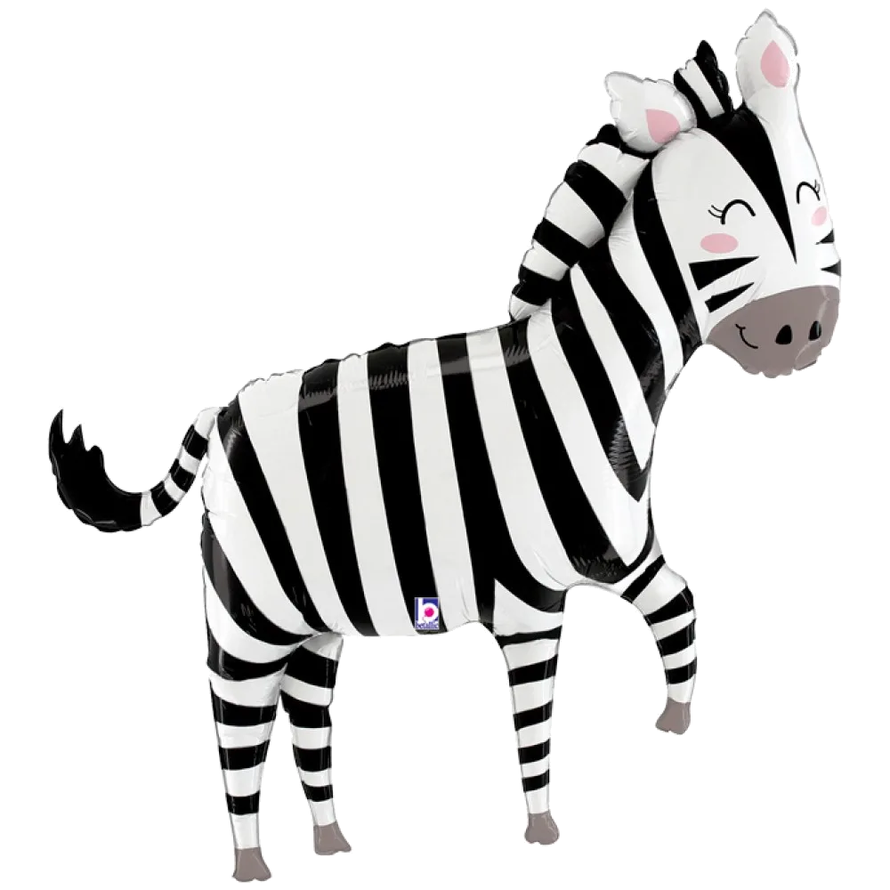 Шар: Шар (50''/127 см) Фигура, Зебра