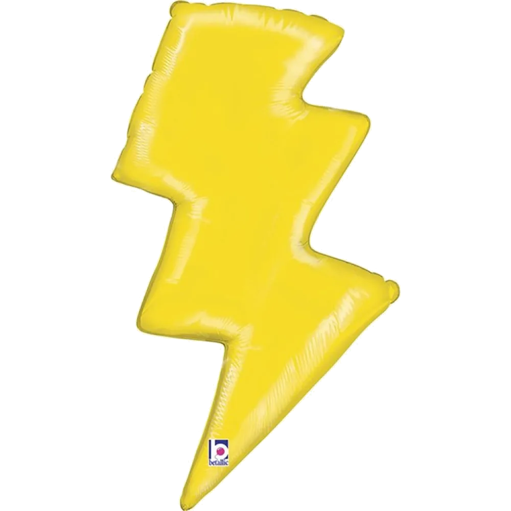 Шар: Шар (36"/91 см) Фигура Молния, 1 шт. в уп. Betallic (Италия)