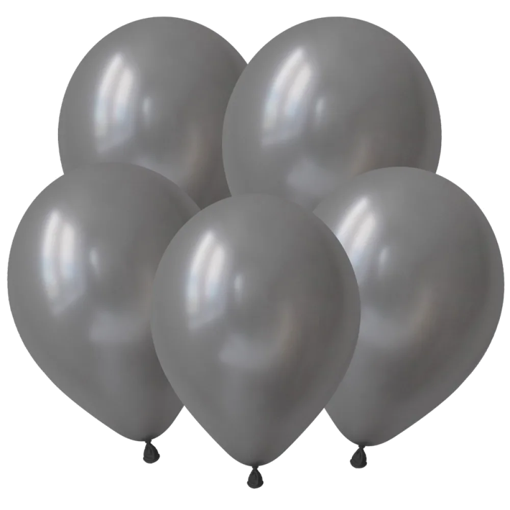 Шар: Шар V (12"/30 см) Металлик Серебро