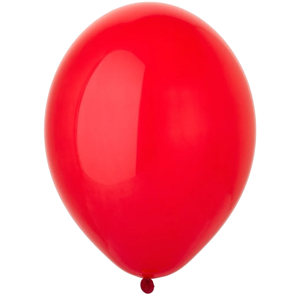 Шар: Шар (14"/36 см) Красный, кристалл, 1 шт. Belbal (Бельгия)