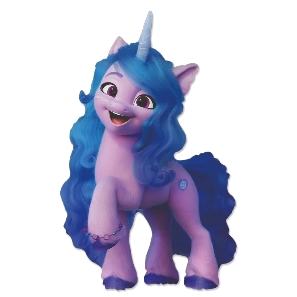 Шар: Шар (39''/99 см) Фигура, My Little Pony, Лошадка Иззи, 1 шт. Flexmetal (Испания)2.9П
