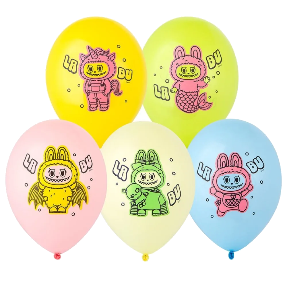 Шар: Шар (14"/36 см) Эльфы плюшевые куклы, 1 шт. Belbal (Бельгия)