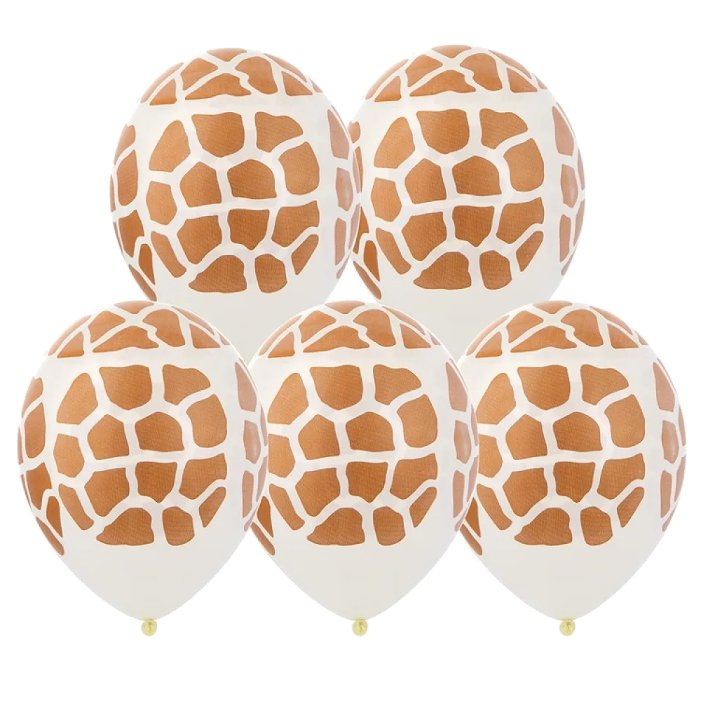 Шар: Шар (14"/36 см) Пятна Жираф, 1 шт. Belbal (Бельгия)