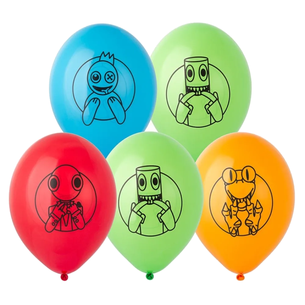 Шар: Шар (14"/36 см) Друзья Монстрики, 1 шт. Belbal (Бельгия)