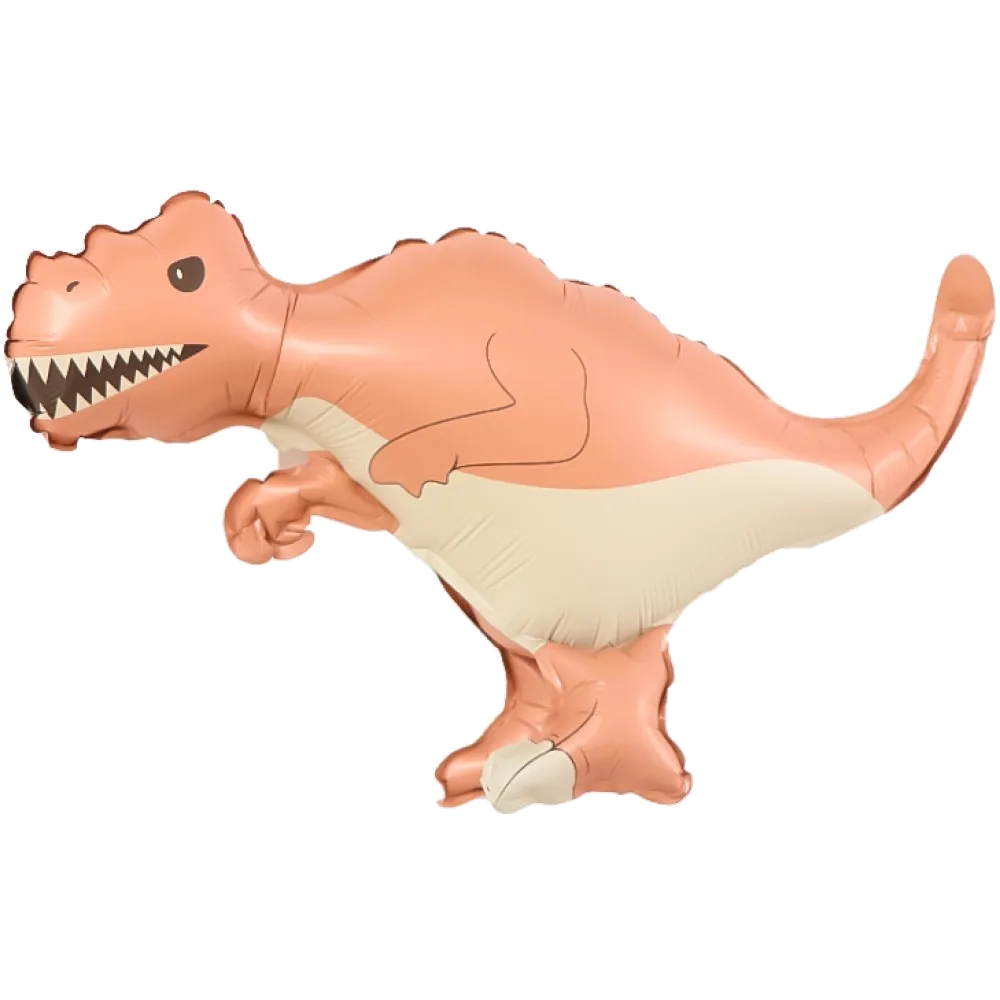 Шар: Шар 3D (37''/94 см) Фигура, Динозавр Тираннозавр, Сатин, 1 шт.