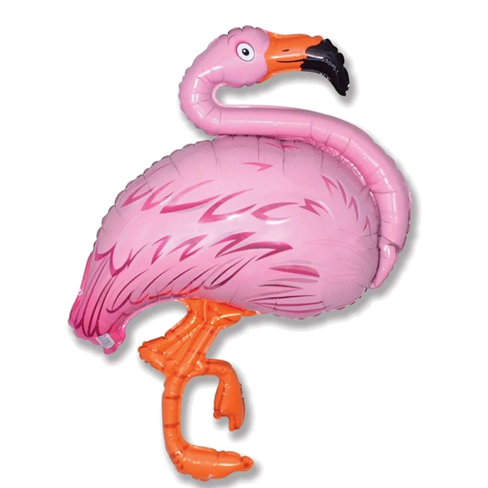 Шар: Шар (51''/130 см) Фигура, Фламинго, Розовый, 1 шт. Flexmetal (Испания)2.1П