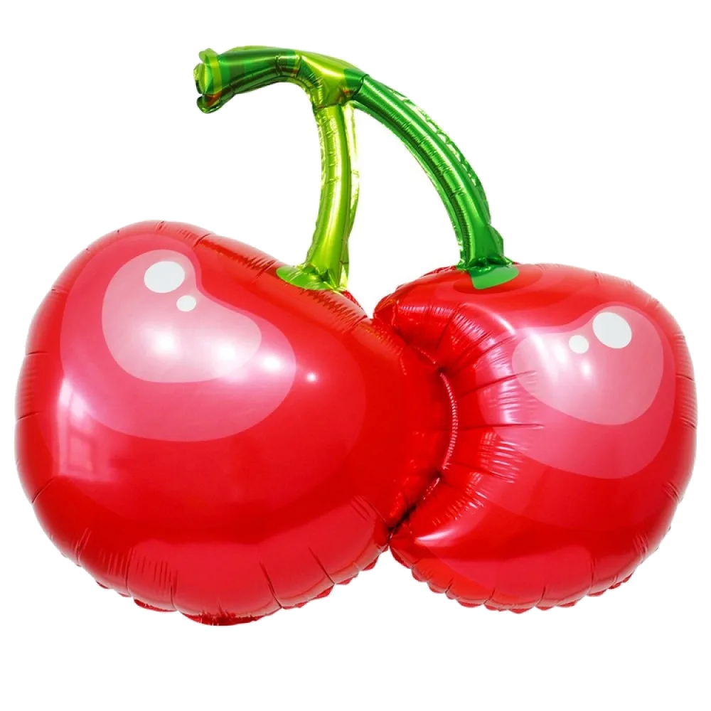 Шар: Шар (30"/76 см) Фигура Вишня красная, 1 шт. в уп.1.9 П