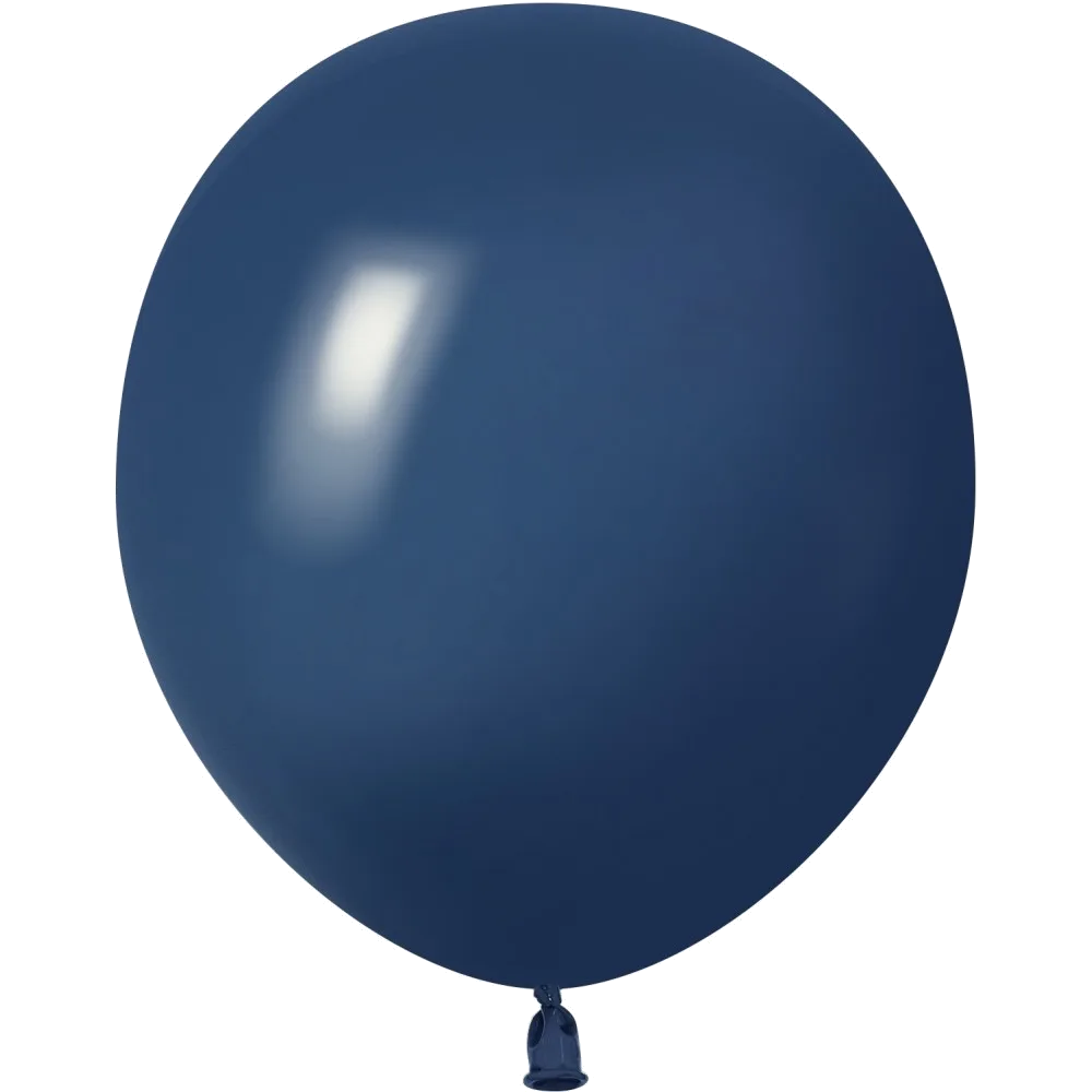 Шар: Шар (5''/13 см) Темно-синий, пастель ретро, 100 шт. 512 (Китай)