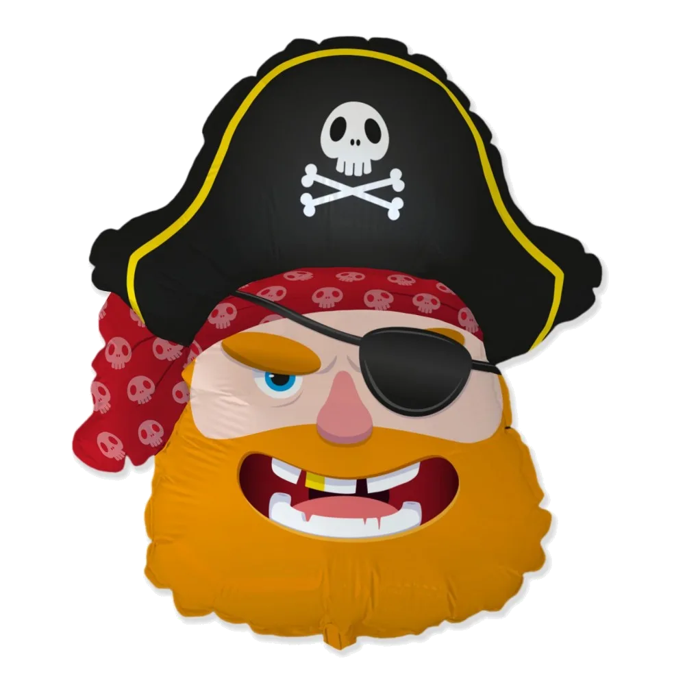 Шар: Шар (33''/84 см) Фигура, Пират, 1 шт. Flexmetal (Испания)