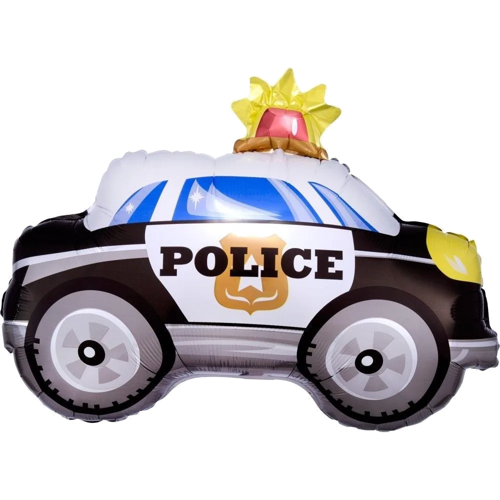 Шар: Шар (29''/74 см) Фигура, Полицейская машина, 1 шт.