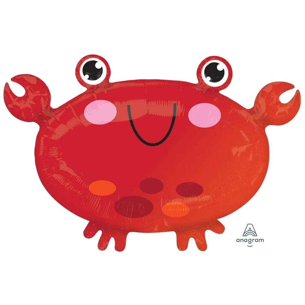 Шар: Шар (22"/55 см) Фигура Крабик, 1 шт. Anagram (США)