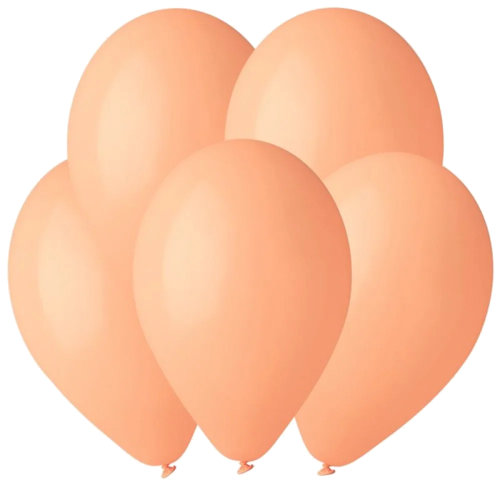 Шар: Шар (12"/30 см) Персик, пастель