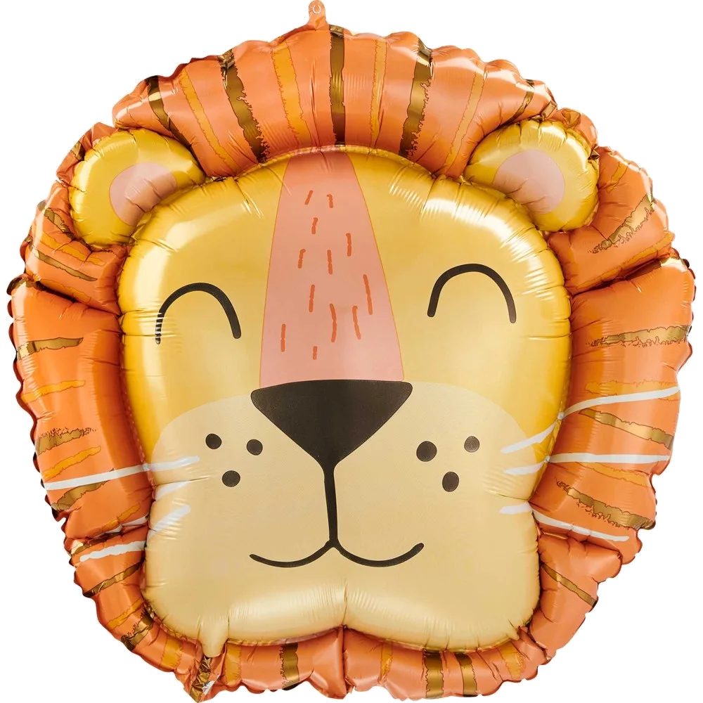 Шар: Шар (31''/79 см) Фигура Голова, Лев