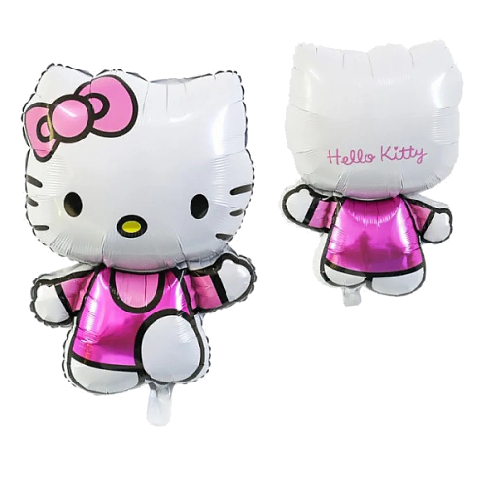 Шар: Шар (29''/74 см) Фигура, Котик в розовом, с бантиком, 1 шт. Китти