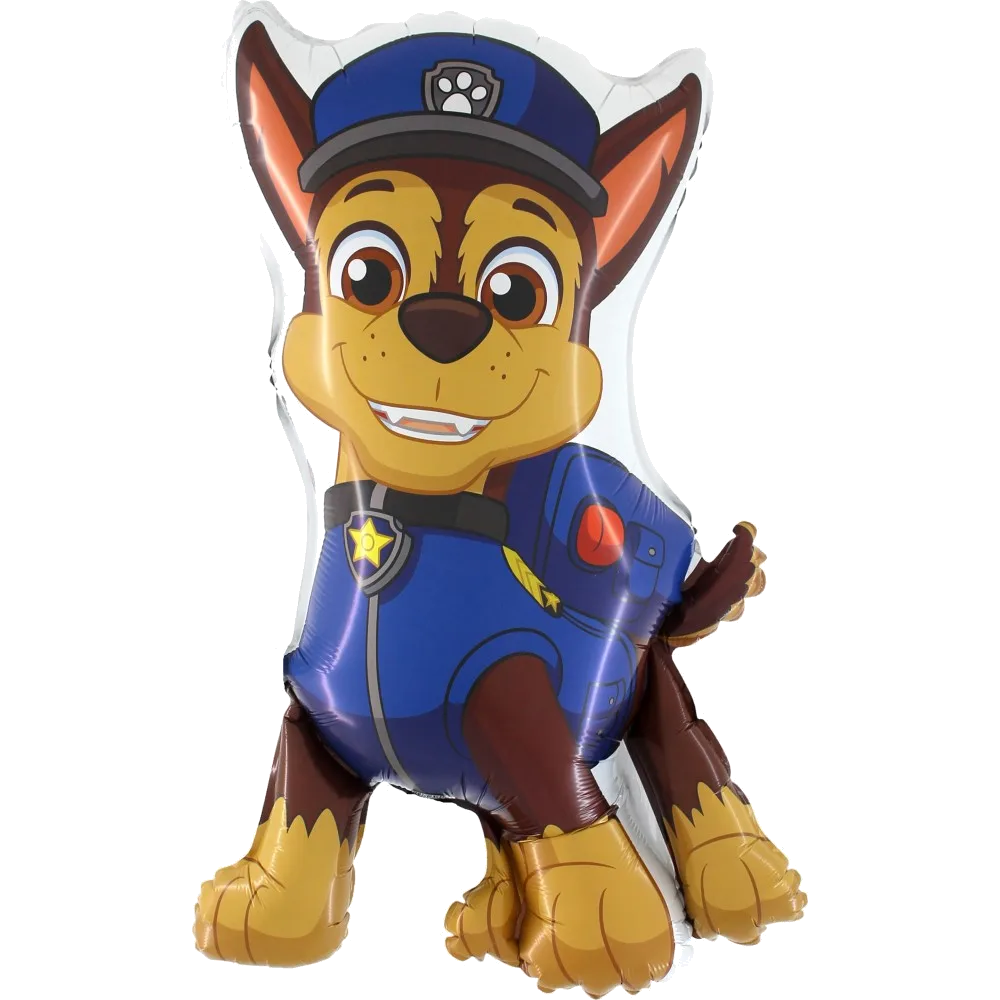 Шар: Шар (32''/81 см) Фигура, Щенячий патруль, Гончик Чейз