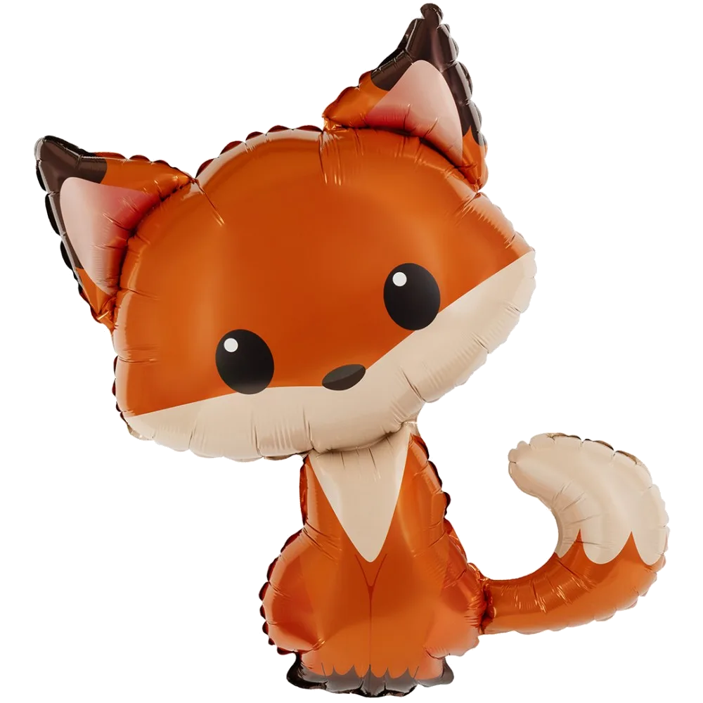 Шар: Шар (36''/91 см) Фигура, Лисенок, 1 шт. 2 П