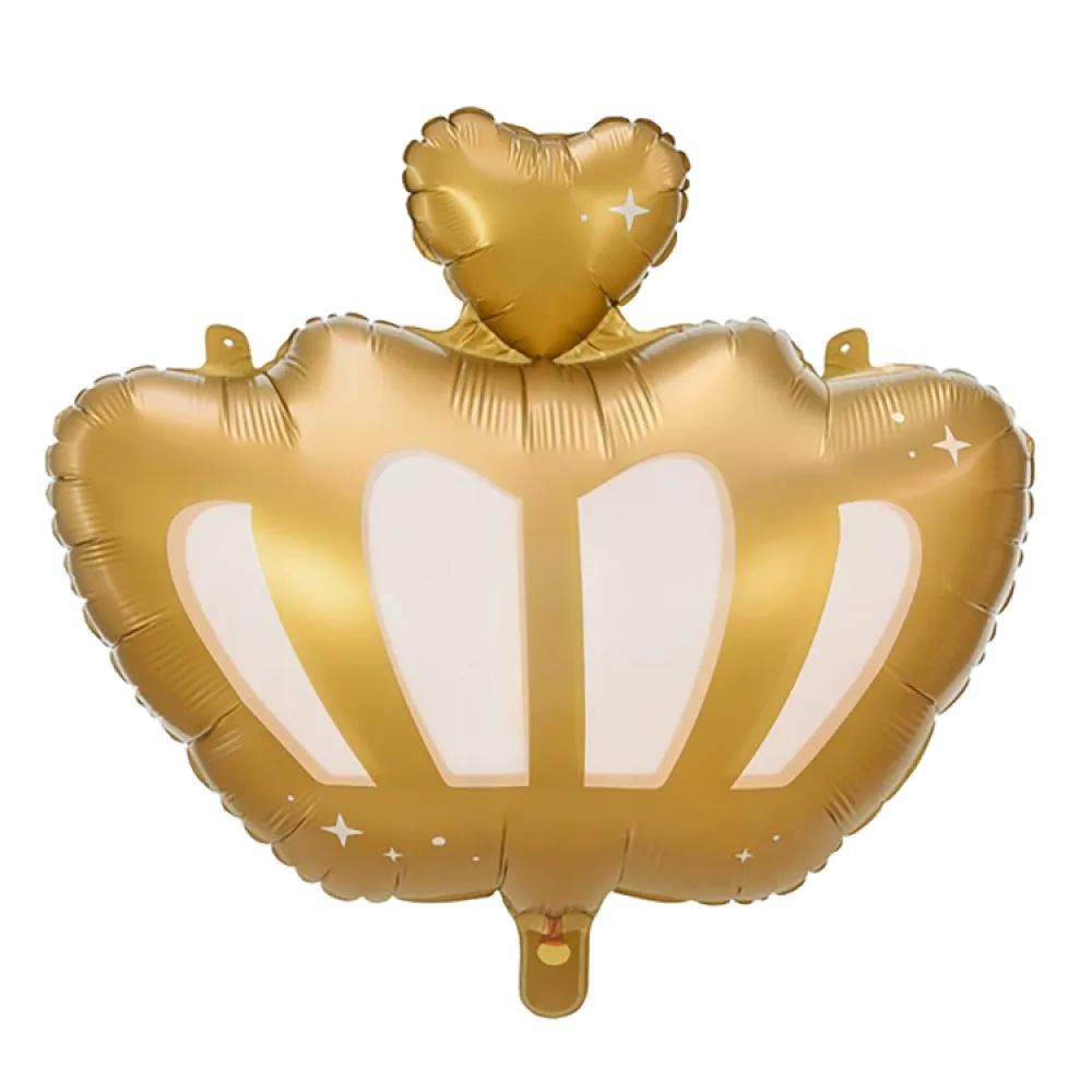 Шар: Шар (20"/51 см) Фигура, Корона, 1 шт. в уп. PartyDeco