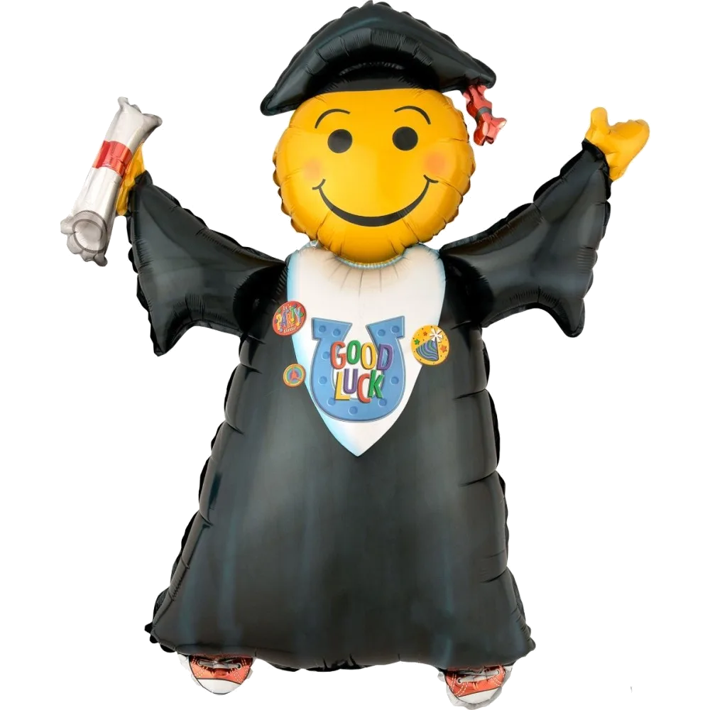 Шар: Шар (41''/104 см) Фигура Удачи, Выпускник!, 1 шт.