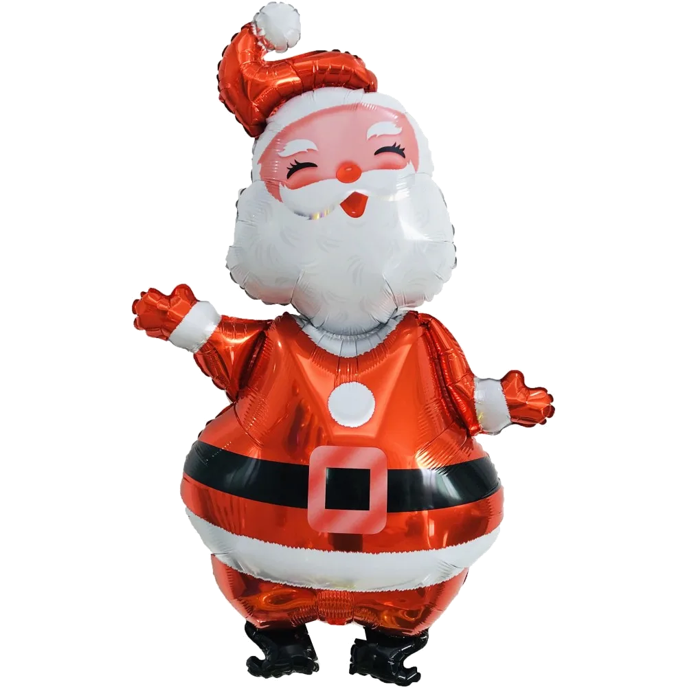 Шар: Шар (47''/119 см) Фигура, Веселый Дед Мороз