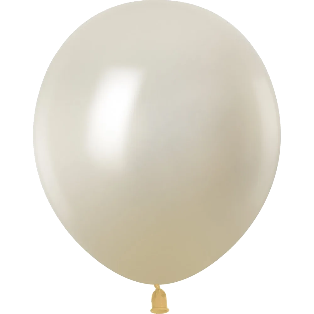 Шар: Шар (12''/30 см) Слоновая кость, металлик