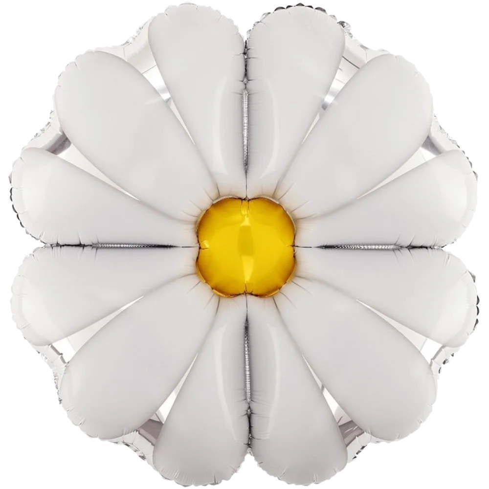 Шар: Шар (35''/89 см) Цветок, Ромашка, 1 шт.