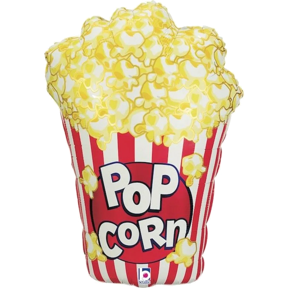 Шар: Шар (28''/71 см) Фигура, Попкорн, 1 шт. в уп. Betallic (Италия)