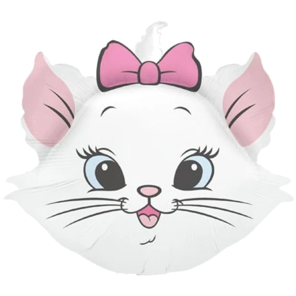 Шар: Шар (23''/58 см) Фигура, Кошечка Мари (надув воздухом), 1 шт.